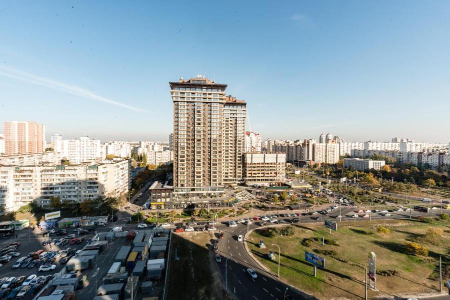 Роскошная 3К Квартира 135М2 На Набережной. Минская Kiev Buitenkant foto